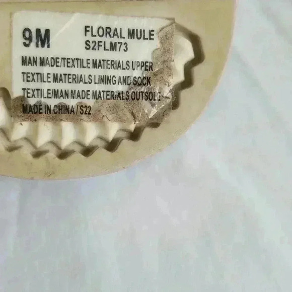 JSport Floral Mule S2FLM73 9 - Picture 5 of 5